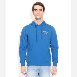Blue Cotton Sweatshirt for men